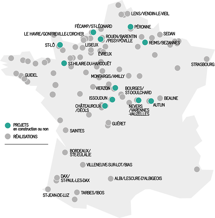 Implantation des programmes Rédeim au 03-2021